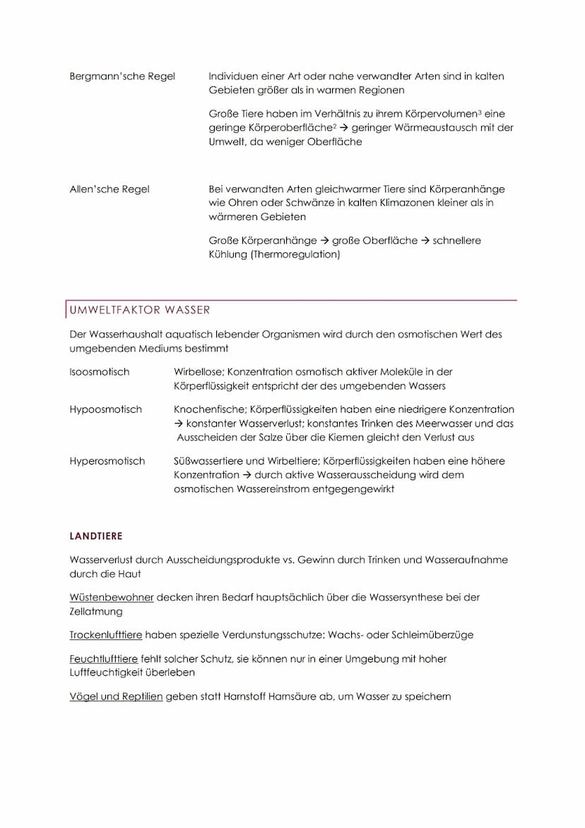 ÖKOLOGIE ABITUR
ÜBERSICHT
Autökologie Wechselwirkung zwischen einem einzelnen Organismus und der Umwelt
Demökologie Faktoren des Wachstumes 