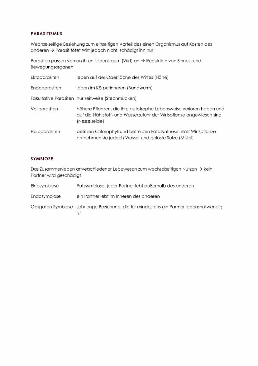 ÖKOLOGIE ABITUR
ÜBERSICHT
Autökologie Wechselwirkung zwischen einem einzelnen Organismus und der Umwelt
Demökologie Faktoren des Wachstumes 