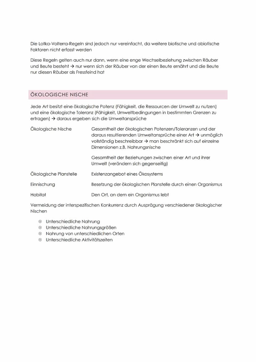 ÖKOLOGIE ABITUR
ÜBERSICHT
Autökologie Wechselwirkung zwischen einem einzelnen Organismus und der Umwelt
Demökologie Faktoren des Wachstumes 