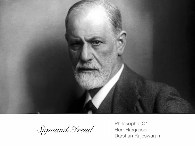 Sigmund Freud
Philosophie Q1
Herr Hargasser
Darshan Rajeswaran Referat
>Sigmund Freud
Lebensdaten
-geboren am 6. Mai 1856 in Freiberg, Mähre