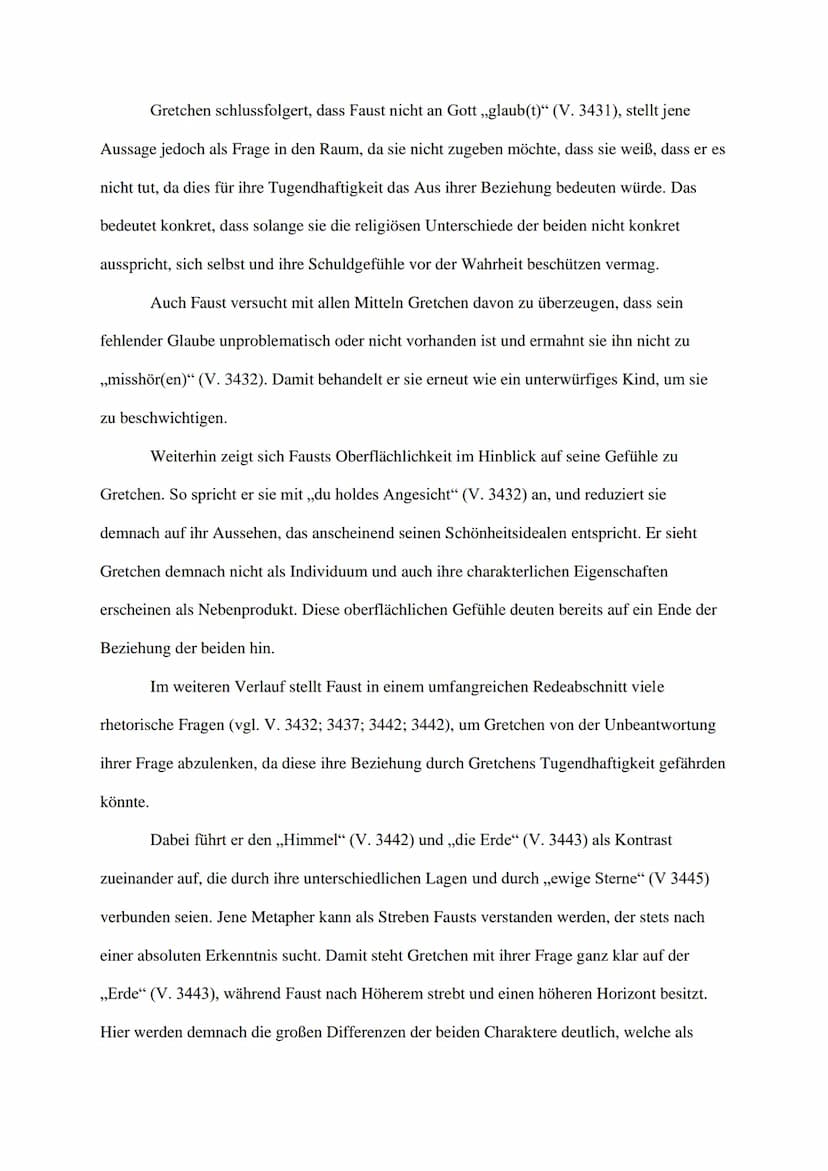 Szenenanalyse: Marthens Garten
Das Drama ,,Faust - Der Tragödie Erster Teil", geschrieben von Johann Wolfgang
von Goethe und erschienen im J