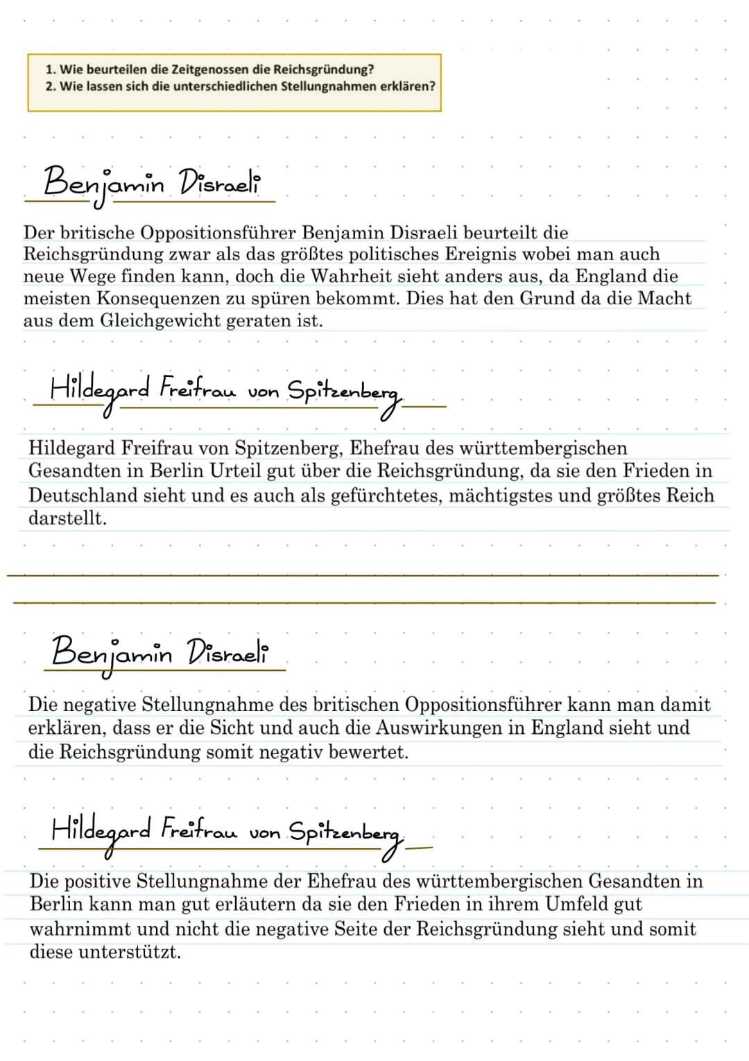 1. Wie beurteilen die Zeitgenossen die Reichsgründung?
2. Wie lassen sich die unterschiedlichen Stellungnahmen erklären?
Ludwig Windthorst
O