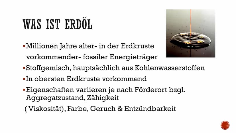 
<h2 id="1wasisterdgaserdl">1. Was ist Erdgas/Erdöl</h2>
<h3 id="wasisterdl">Was ist Erdöl</h3>
<p>Erdöl ist ein Millionen Jahre alter fossi