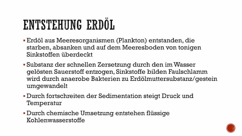 
<h2 id="1wasisterdgaserdl">1. Was ist Erdgas/Erdöl</h2>
<h3 id="wasisterdl">Was ist Erdöl</h3>
<p>Erdöl ist ein Millionen Jahre alter fossi