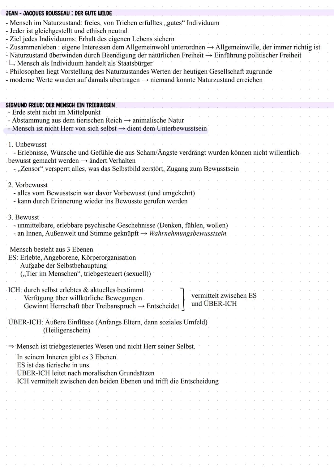 ETHIK LERNZETTEL ANTHROPOLOGIE & PLURALISMUS
ANTHROPOLOGIE
FUNKTIONEN VON MENSCHENBILDERN
- Gestaltung unseres Daseins
- werden in unserer L