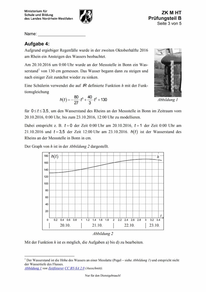 Ministerium für
Schule und Bildung
des Landes Nordrhein-Westfalen
Name:
13
Zentrale Klausur am Ende der Einführungsphase
2018
Mathematik
Prü