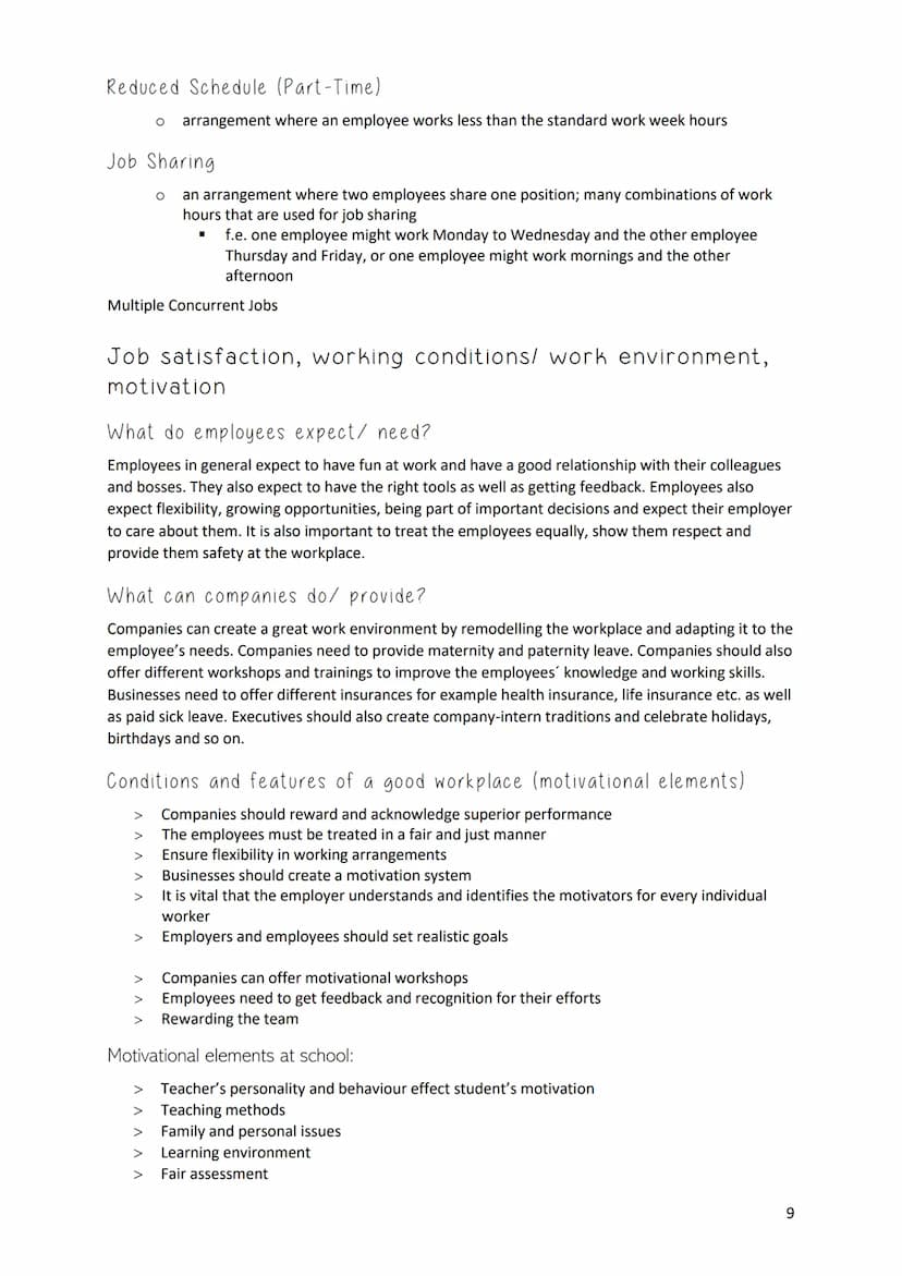 JOB SATISFACTION
Examples of various typical problems at work
● Discrimination
● Performance issues
●
●
● Introverted employees
Gossiping em