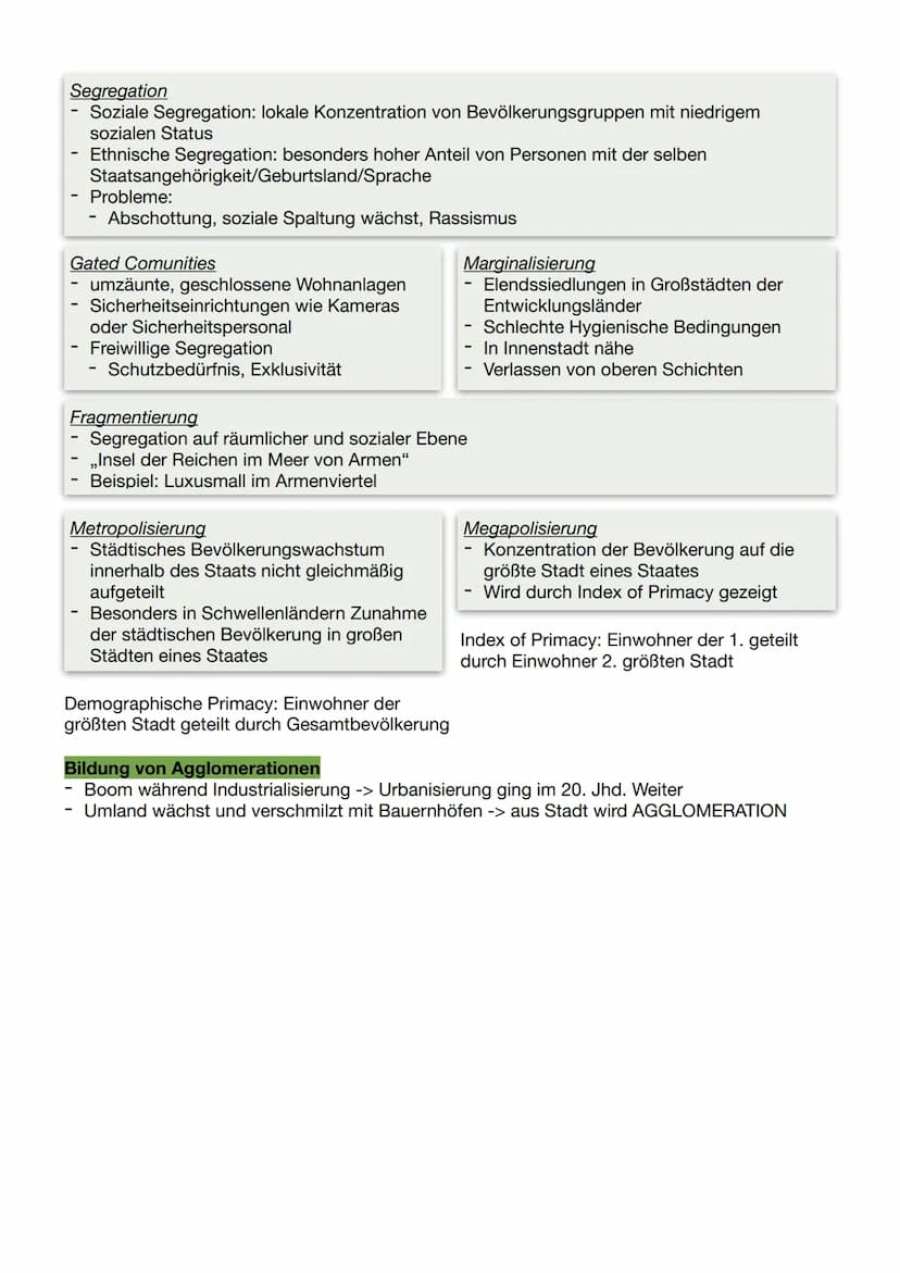 GEOGRAPHIE KLAUSUR NR. 2
Stadtbegriffe
Geographischer
Stadtbegriff
Mindestgröße
Zuwanderung
- Kompakte Baukörper
Funktionale
Differenzierung