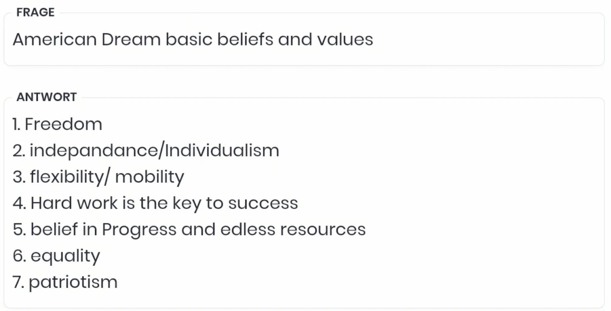 
<p>Many people believe the American Dream is unrealistic and untrue. It gives people false hope and expectations. Minorities and poor indiv