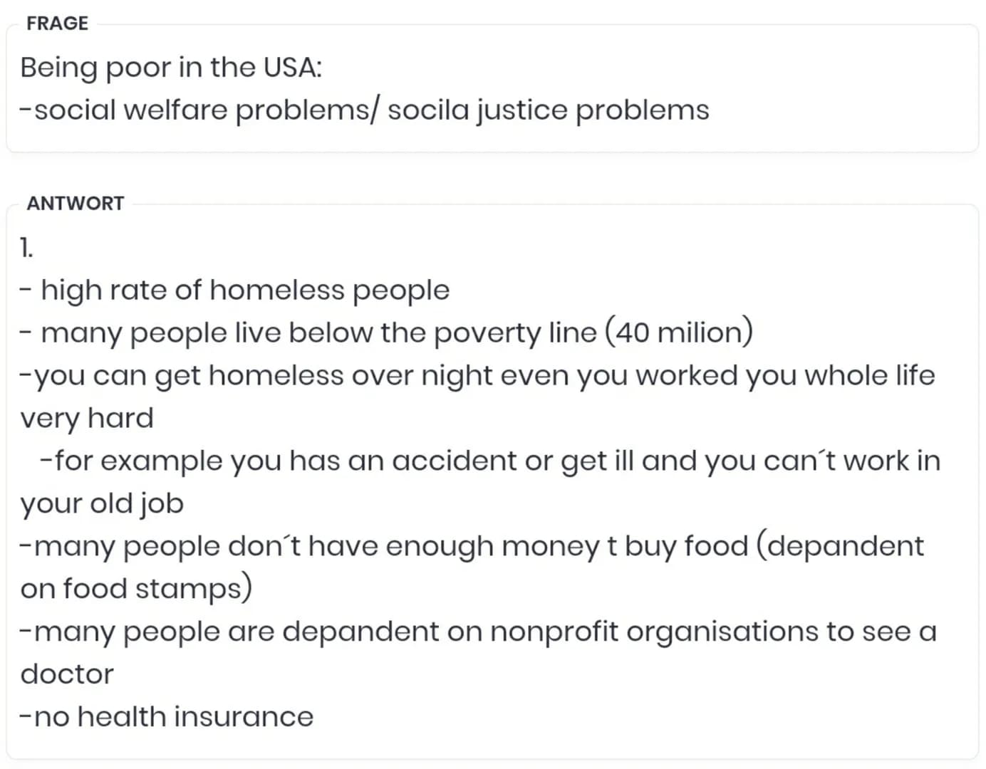 
<p>Many people believe the American Dream is unrealistic and untrue. It gives people false hope and expectations. Minorities and poor indiv