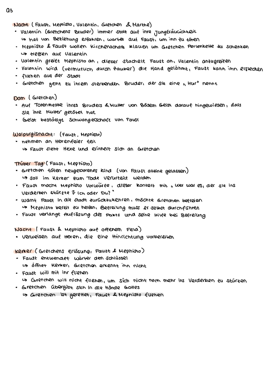 Q3
عهسمه
ALLGEMEINE INFORMATIONEN
Autor: Johann Wolfgang von Goethe
Jahr: 1808 (= Epochenübergreifend)
Textsorte: Tragödie (Drama)
Thema: Wi