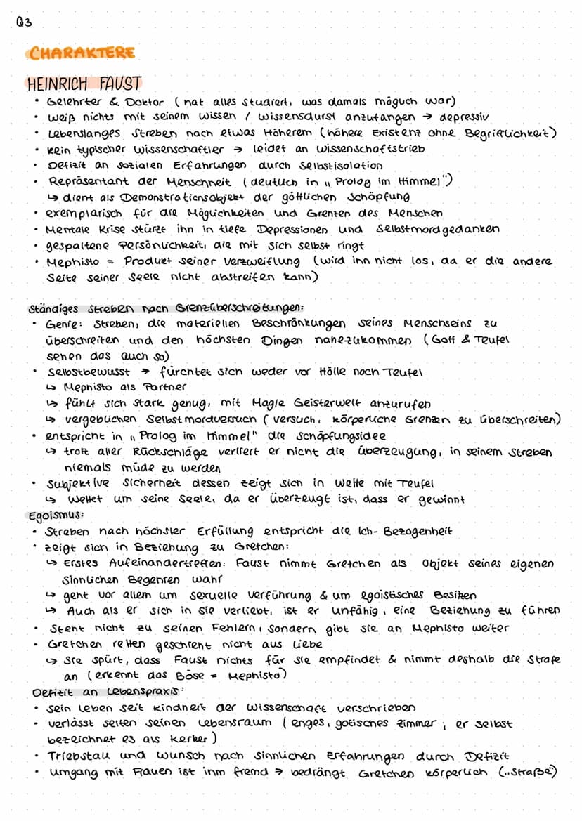 Q3
عهسمه
ALLGEMEINE INFORMATIONEN
Autor: Johann Wolfgang von Goethe
Jahr: 1808 (= Epochenübergreifend)
Textsorte: Tragödie (Drama)
Thema: Wi
