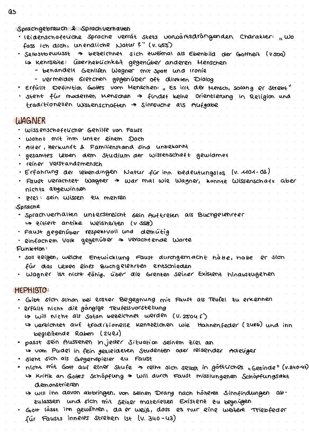 Q3
عهسمه
ALLGEMEINE INFORMATIONEN
Autor: Johann Wolfgang von Goethe
Jahr: 1808 (= Epochenübergreifend)
Textsorte: Tragödie (Drama)
Thema: Wi