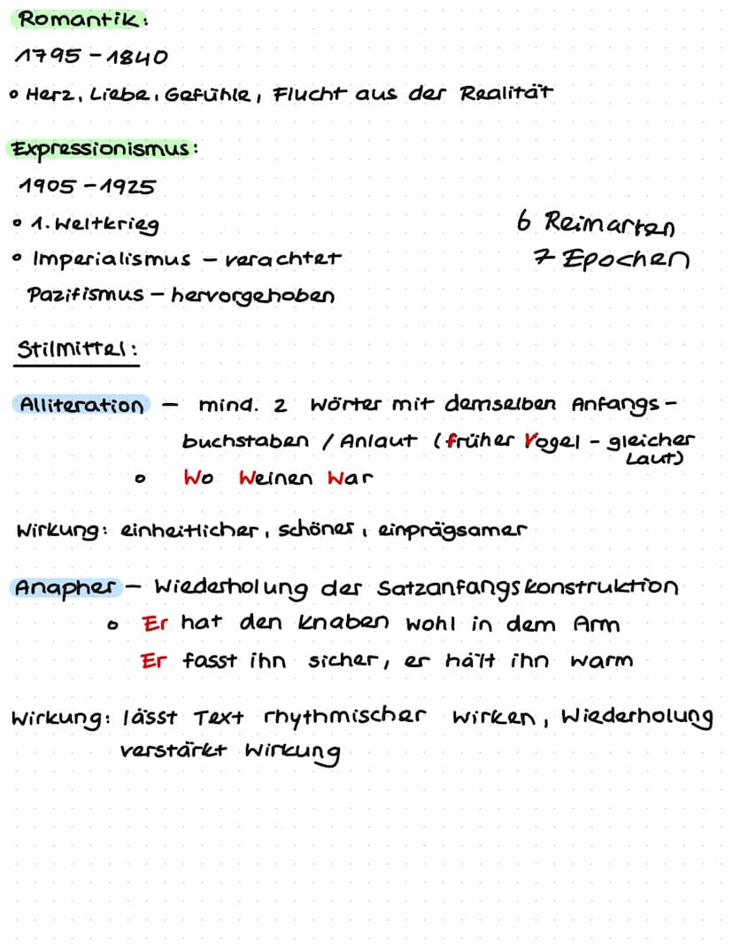 Allgemeiner Aufbau:
1. Einleitung
0
2. Hauptteil:
Äußeres
1. Einleitung:
• Einleitungssatz
Gedichtart, Titel, Autor, Jahr, Epoche
Liabaslyri