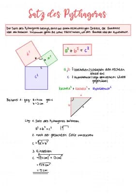 Know Satz des Pythagoras  thumbnail