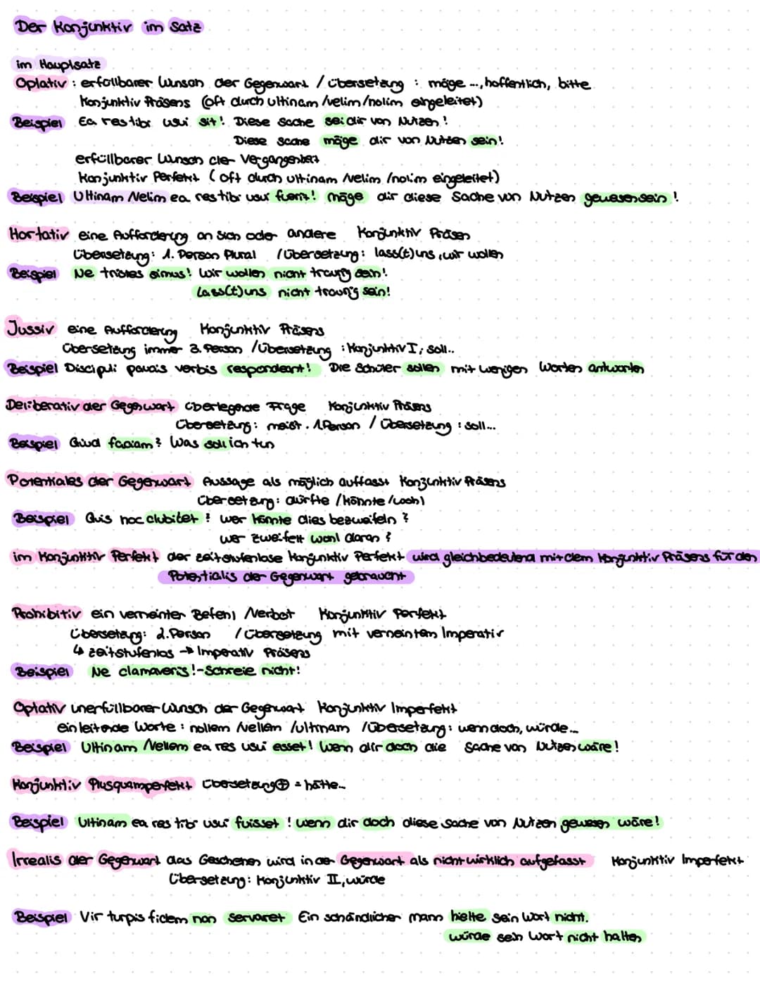 Klausur Latein LK Was muss ich wissen und können.
1. Gerundium - substantivierter Infinitiv
- mit einem substantiv wiedergeben/im Genitiv oc