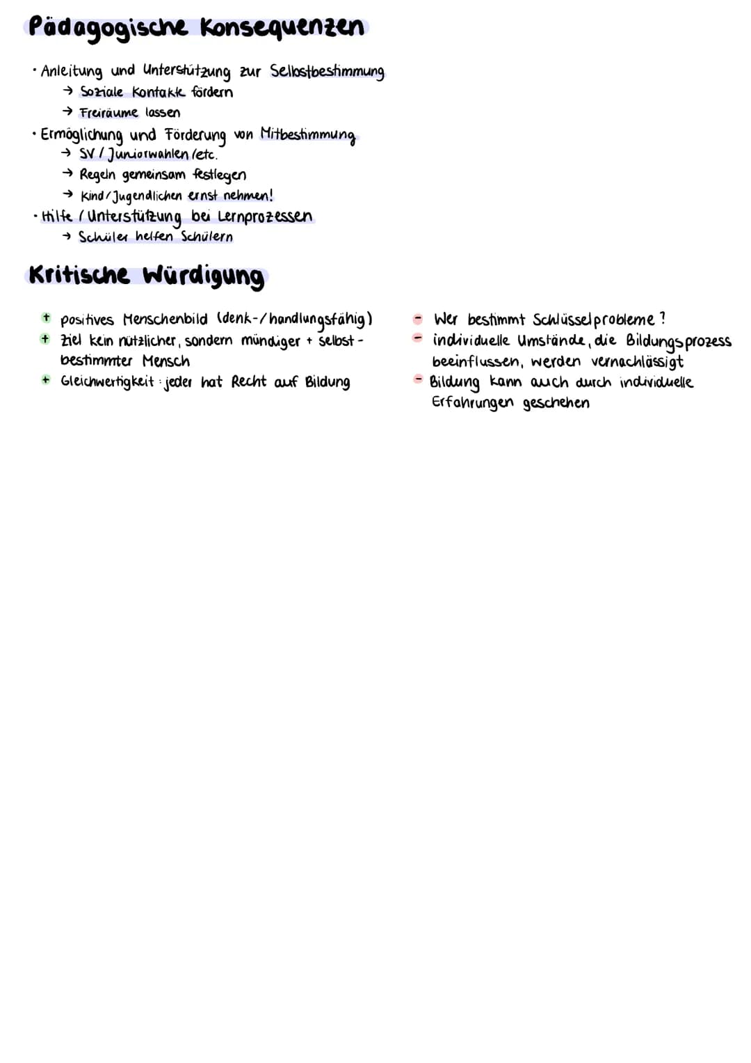 Kategoriale Bildung
nach Wolfgang Klafki
Grundgedanke
Materiale Bildung
↳ funktional
= quantitatives Wissen
→Objektbezogen
Gebildet ist, wer