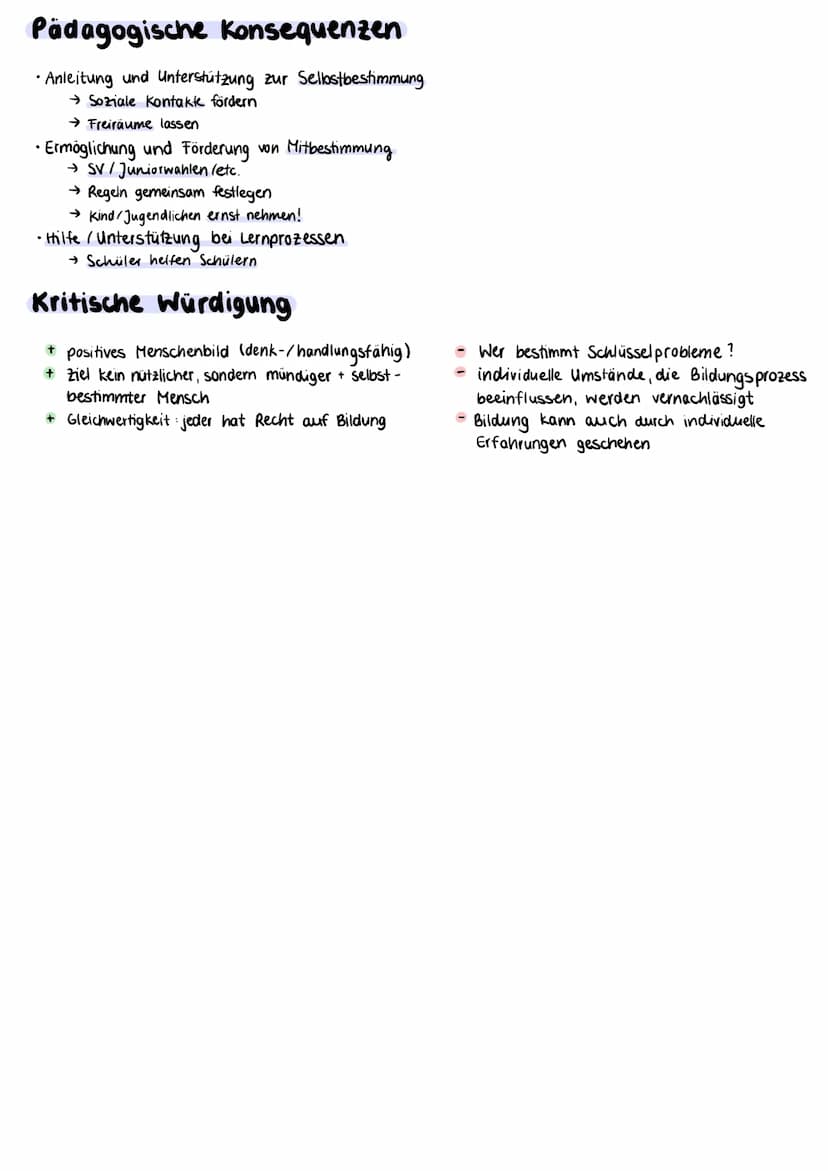 Kategoriale Bildung
nach Wolfgang Klafki
Grundgedanke
Materiale Bildung
↳ funktional
= quantitatives Wissen
→Objektbezogen
Gebildet ist, wer