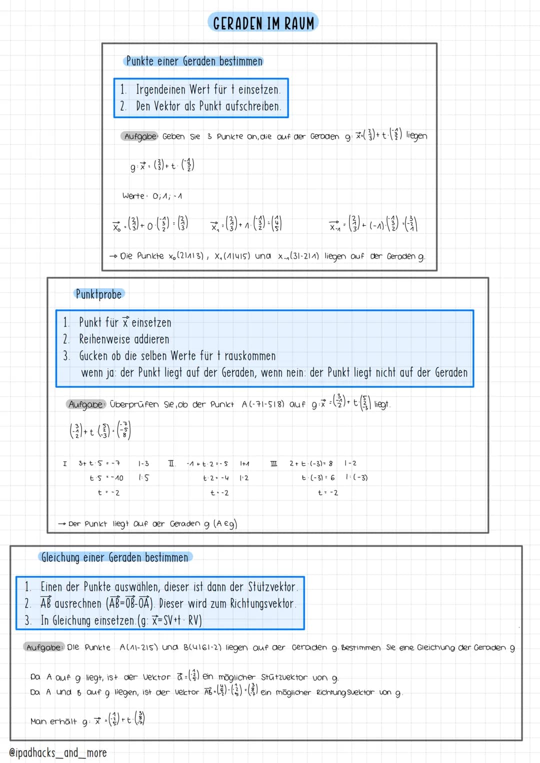 Definition (geometrisch)
Die Menge aller Pfeile, die in Länge, Richtung (parallel) und Orientierung
(Pfeilspitze) übereinstimmen, heißt Vekt