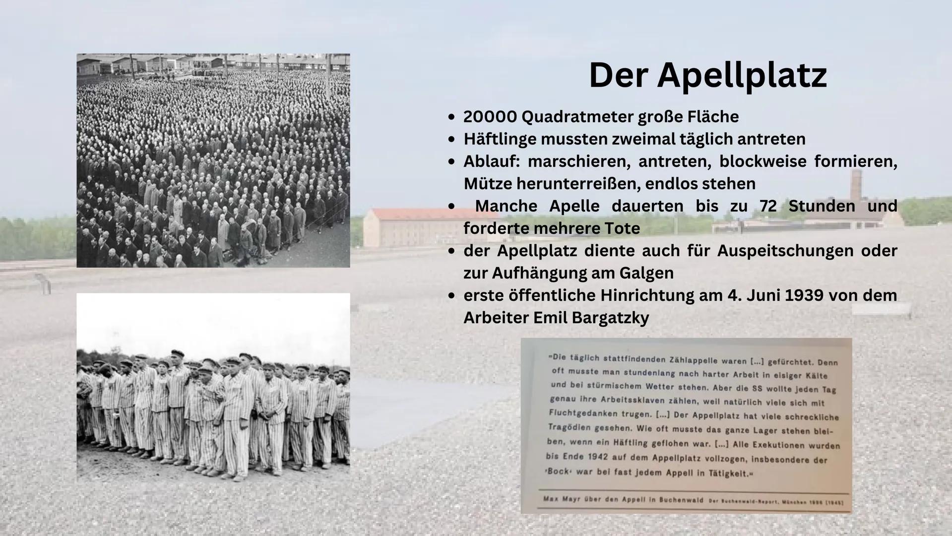 # KONZENTRATIONSLAGER
# BUCHENWALD # Geschichtliche Daten

zur Errichtung des Lagers

Zunächst war das Lager für politische Gegner des Nazir