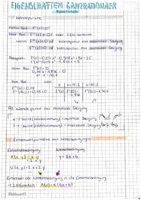 Know alle Lernzettel zu Analysis (Mathe LK Q1) thumbnail