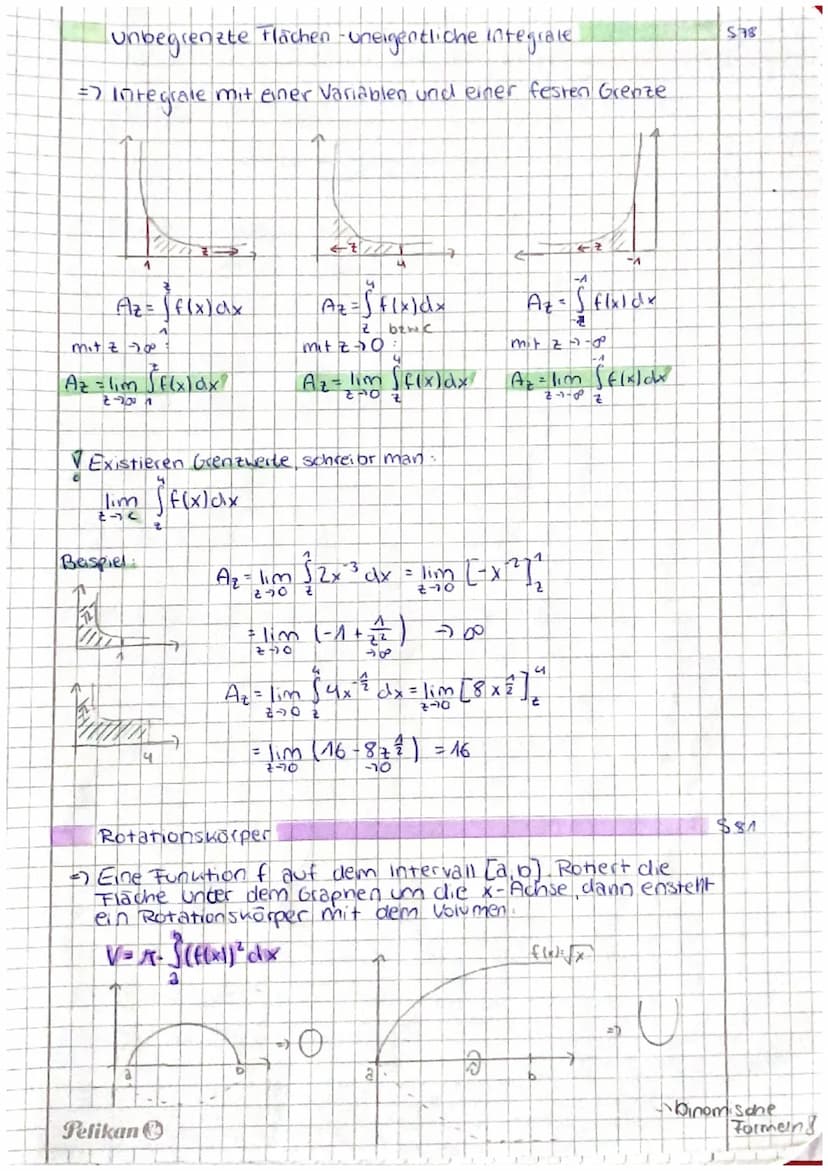 EIGENSCHAFTEN GAMZRATIONAER
Wendepunkte
notw Bed.. f" (x)=0?
hinr Bed: f" (x) #0 oder VZW-Kriterium
wenn f" (x) < 0 ist: Wendepunkit mit max