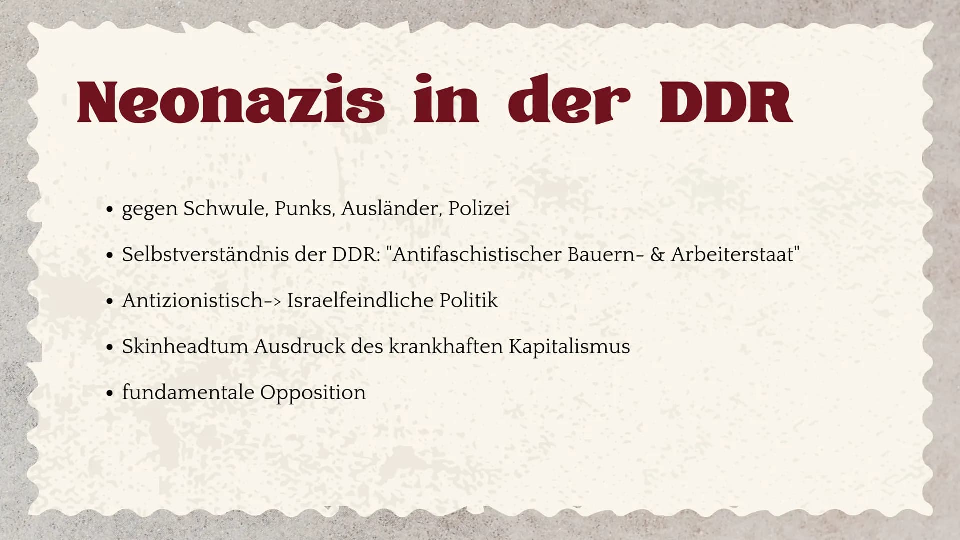 Oppositionen
in der DDR • 17. Juni 1953 Volksaufstand blutig niedergeschlagen-> Mehrheit wollte keine
kommunistische Herrschaft
Vorgeschicht