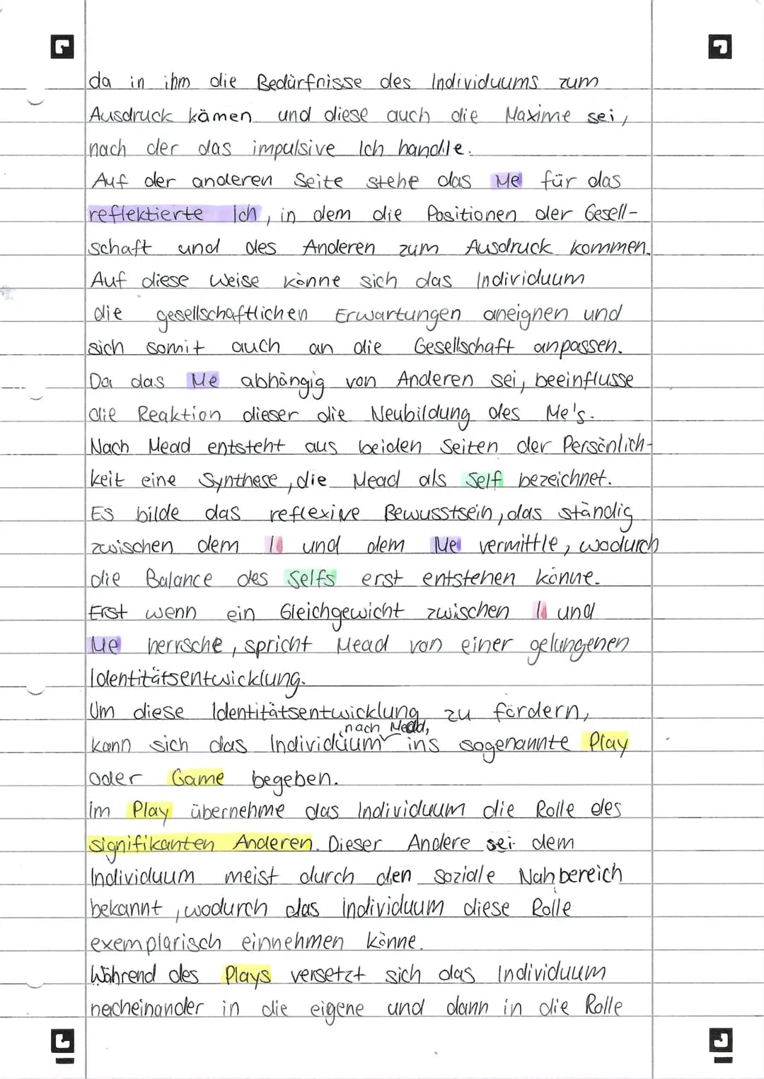 L
JI
Symbolischer interaktionismus
ZEICHEN
Sinnesreiz instinktive
Reaktion
NACH GEORGE HERBERT MEAD
Handlungsabsicht
unabhängig von Beziehun