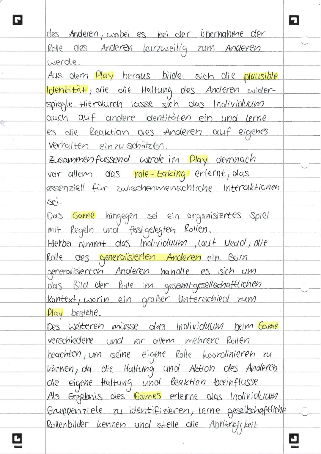 L
JI
Symbolischer interaktionismus
ZEICHEN
Sinnesreiz instinktive
Reaktion
NACH GEORGE HERBERT MEAD
Handlungsabsicht
unabhängig von Beziehun