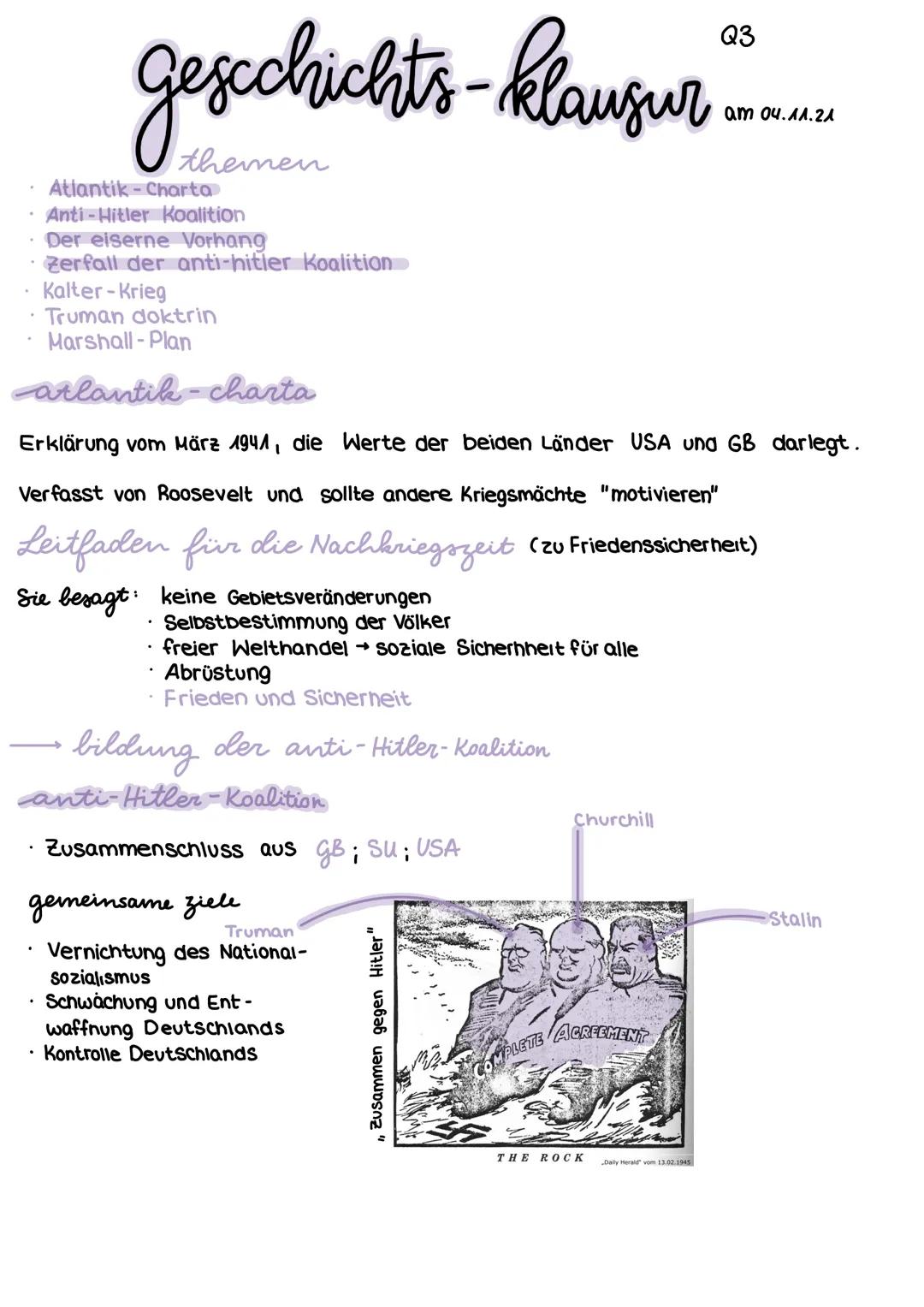 # geschichts-klausul

## themen

*   Atlantik - Charta
*   Anti-Hitler Koalition
*   Der eiserne Vorhang
*   Zerfall der anti-hitler Koaliti