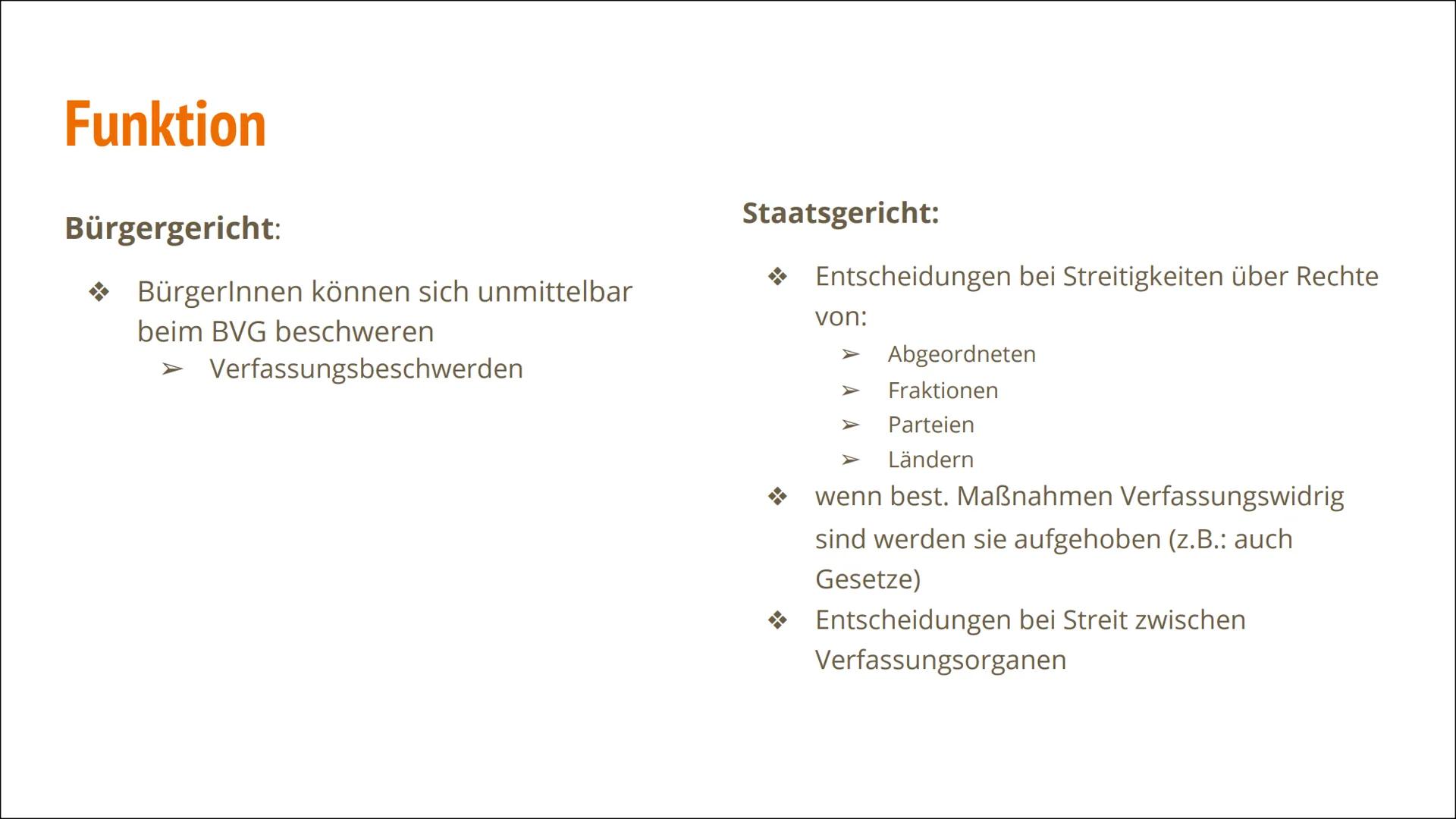 das Bundesverfassungsgericht

„der Hüter der deutschen Verfassung“ # Gliederung

1. Allgemeine Faktoren
2. Funktion
3. Aufbau
4. Wahl der Ri