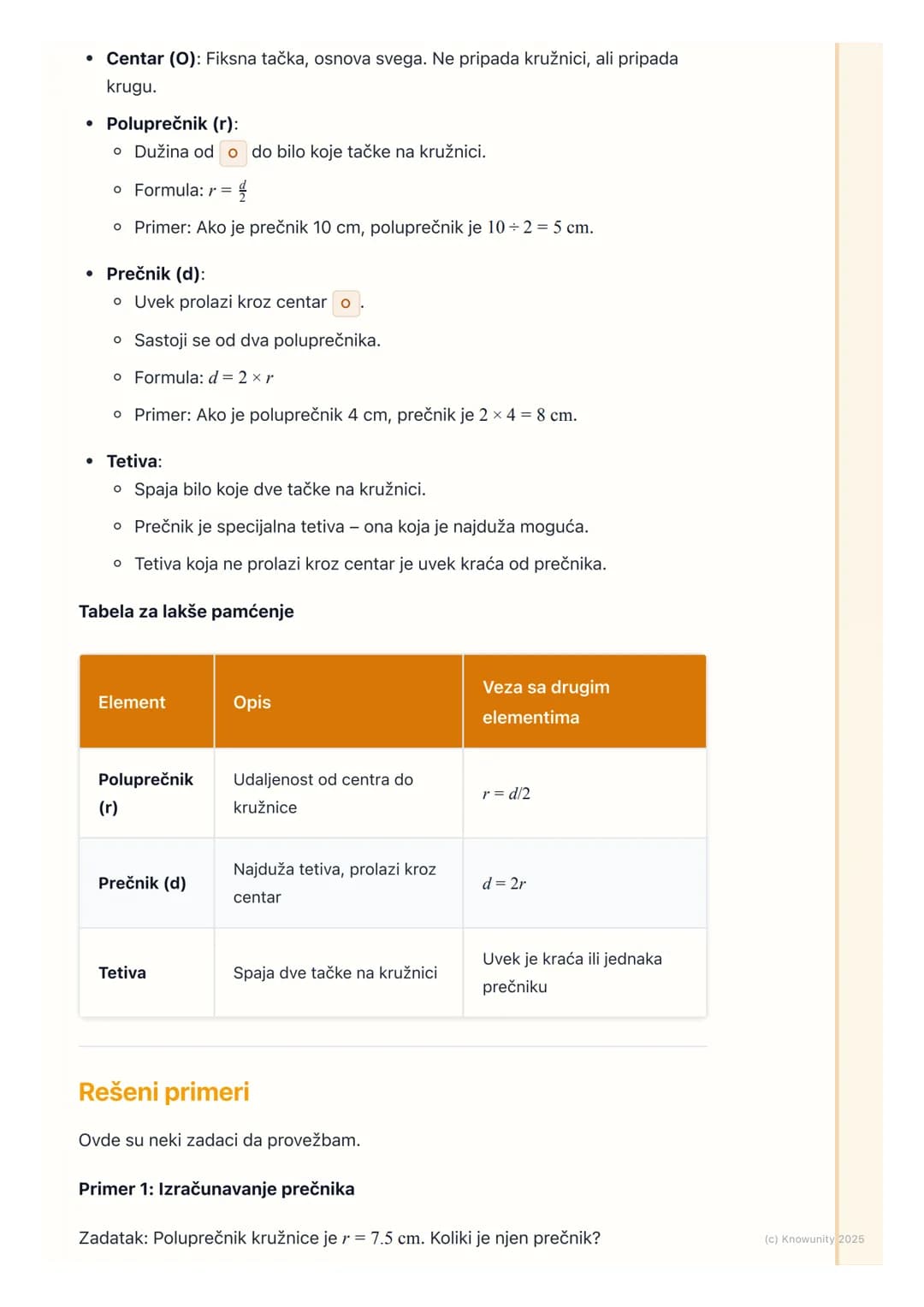 # Pojam kružnice i kruga, elementi

Uvod u kružnicu i krug

Kružnica i krug su jedne od osnovnih figura u geometriji. Svuda su oko nas -
toč