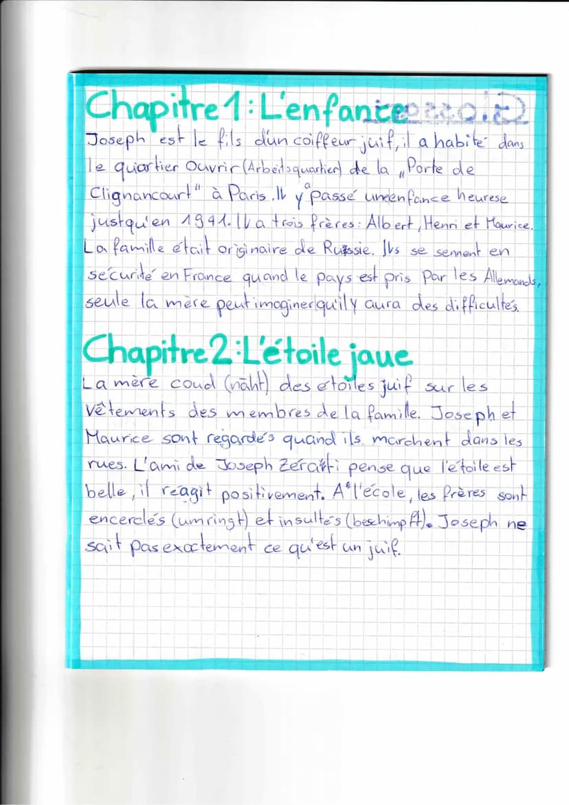 Chapitre 6: A Menton
que
Maurice et Joseph sont partis pour retrouver leurs frères
à Menton. Dans un salon de coiffeur? les garçons ont renc