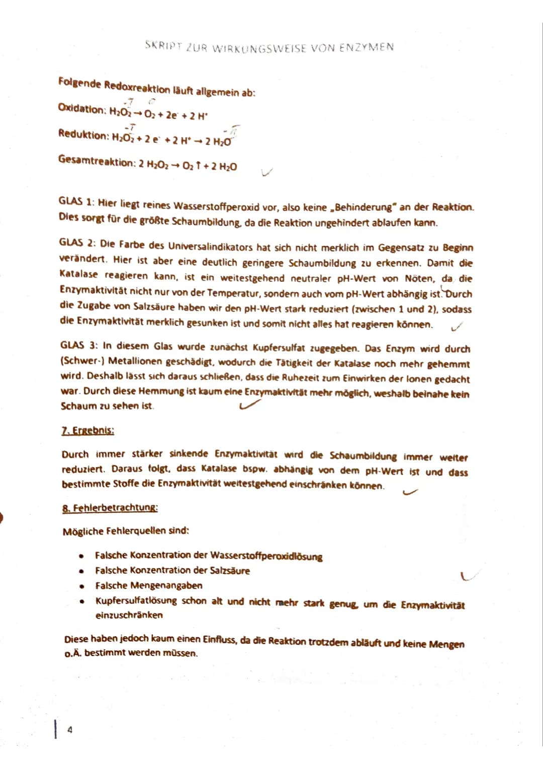 LK Chemie Q2
Enzyme - wie wirken sie?
Skript zur Wirkungsweise von Enzymen
(1560)
27.06.16 1
INHALTSVERZEICHNIS
2
1. VERSUCHE ZUR WIRKUNG DE