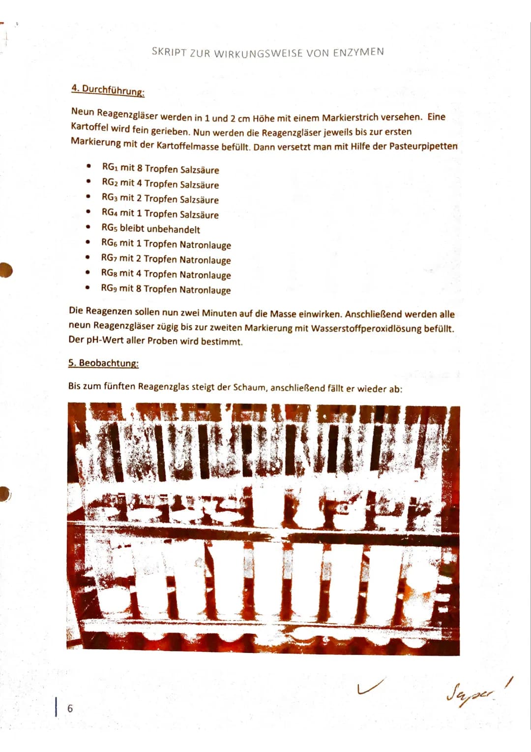 LK Chemie Q2
Enzyme - wie wirken sie?
Skript zur Wirkungsweise von Enzymen
(1560)
27.06.16 1
INHALTSVERZEICHNIS
2
1. VERSUCHE ZUR WIRKUNG DE