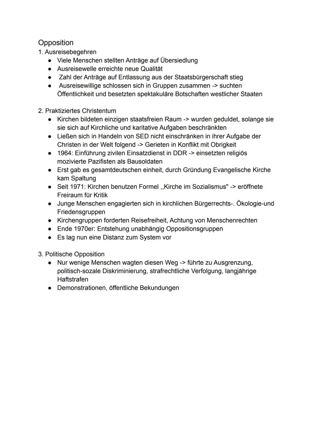 Geschichte Lernzettel Q4
Willy Brandt (Bundeskanzler BRD) und die neue Ostpolitik
● Wollte Atomkrieg verhindern -> spricht sich ab Mitte 195