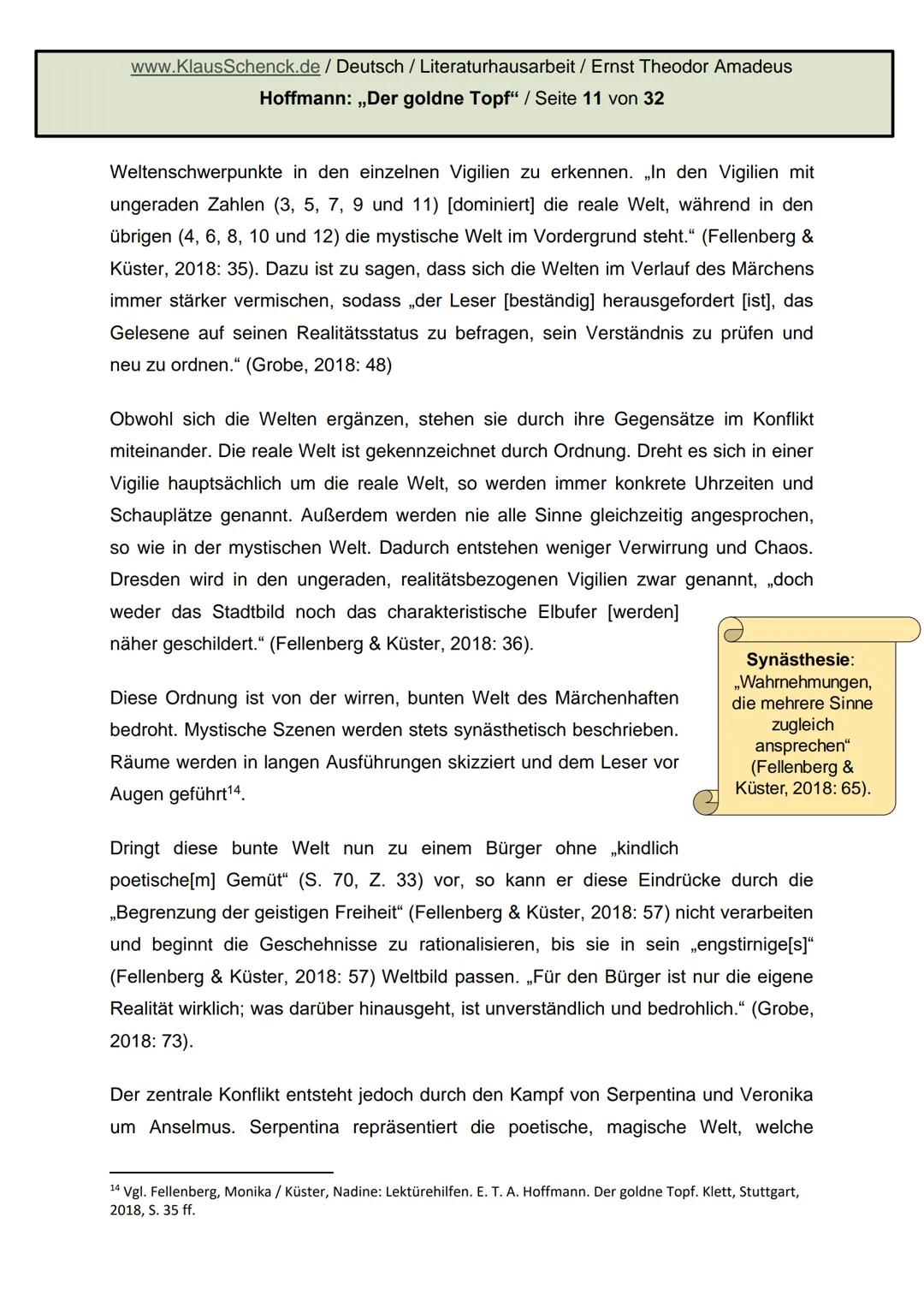 E.T.A. HOFFMANN 1776-1822
Hoffmann.
Hope
Ernst Theodor Amadeus
Hoffmann: Der goldne Topf
Literaturhausarbeit
Deutsch
Fachlehrer: OSR. Schenc