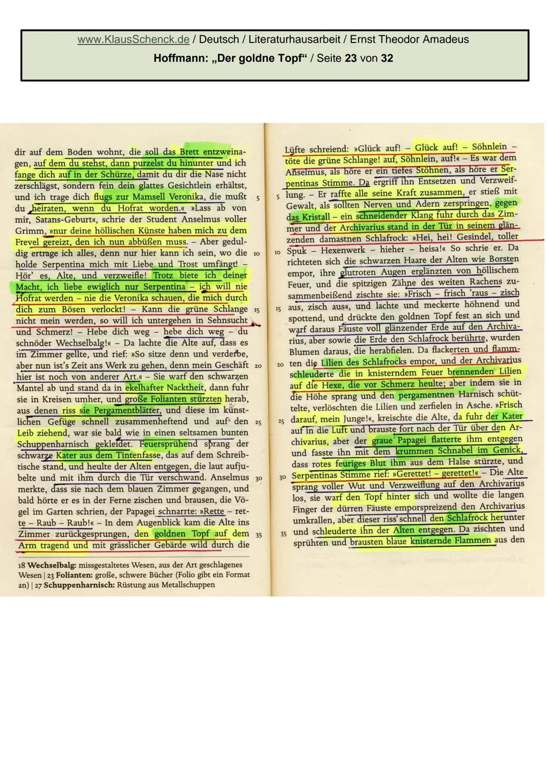 E.T.A. HOFFMANN 1776-1822
Hoffmann.
Hope
Ernst Theodor Amadeus
Hoffmann: Der goldne Topf
Literaturhausarbeit
Deutsch
Fachlehrer: OSR. Schenc