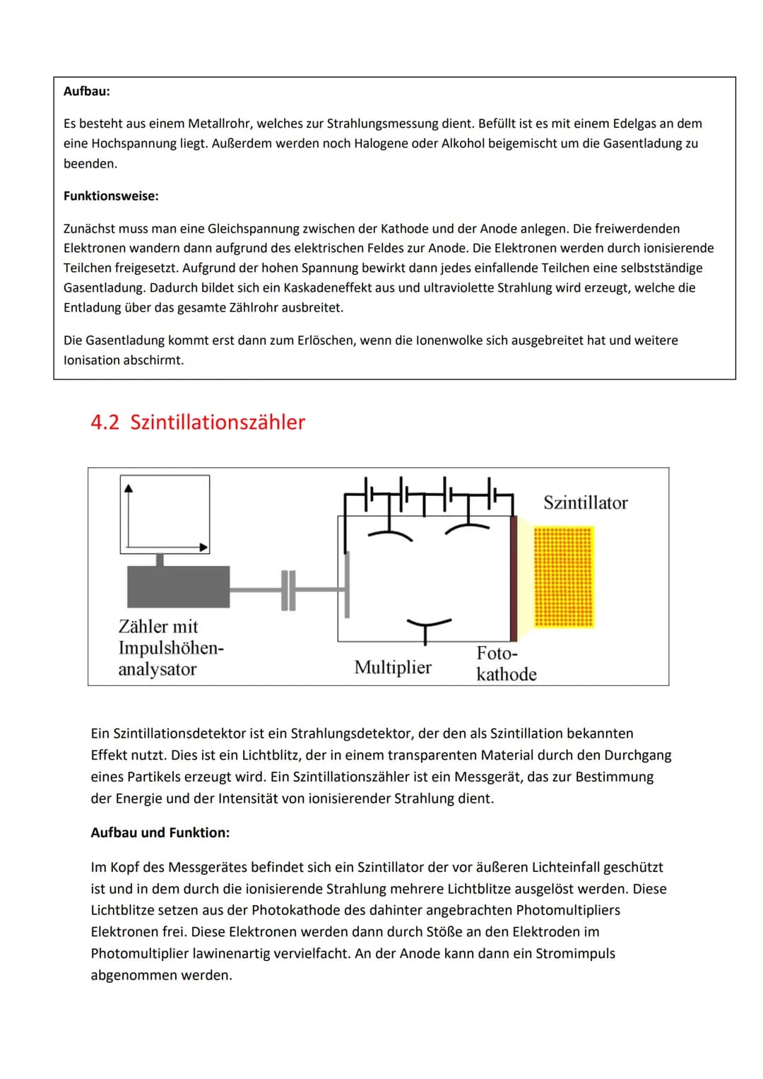 Physik Handout: Die Radioaktivität
Inhaltsverzeichnis
1. Was ist die Radioaktivität?
1.1 natürliche Radioaktivität
1.2 künstliche Radioaktiv