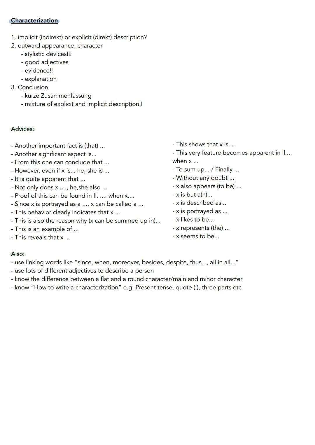 +
RULES
shorter form of a text
has all the important information from the original
NO
.
introductory sentence :
chronological order
simple p