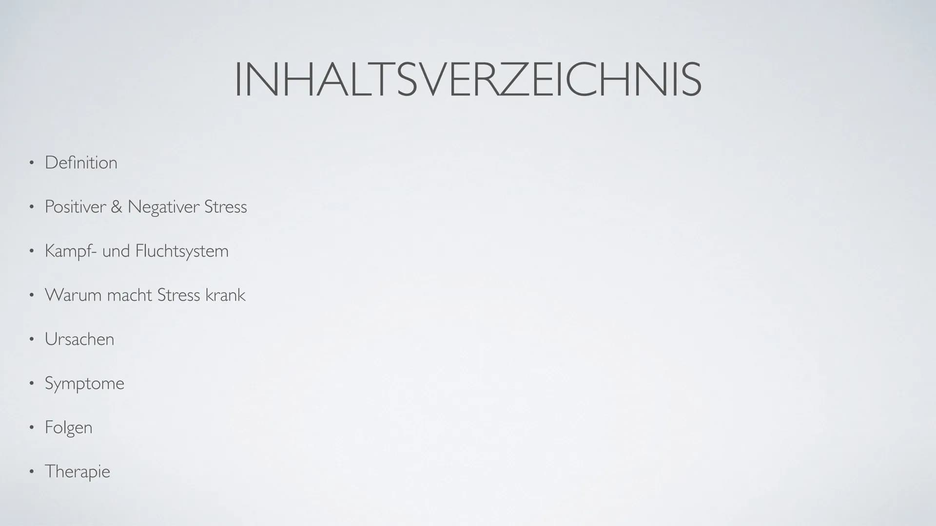 LI
V
TEMPLATE
STRESS
Q
✔
INVOICE
2706
www.
S ●
Definition
●
Positiver & Negativer Stress
• Kampf- und Fluchtsystem
●
Warum macht Stress kran