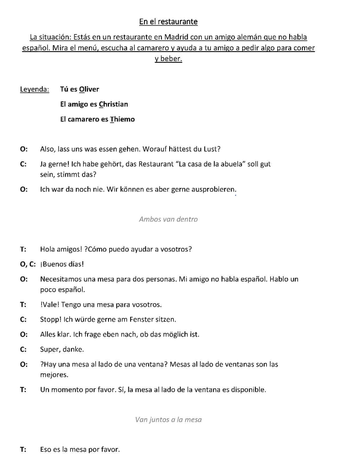 Diálogos en Alemán para Camareros: Aprende Frases y Vocabulario en PDF