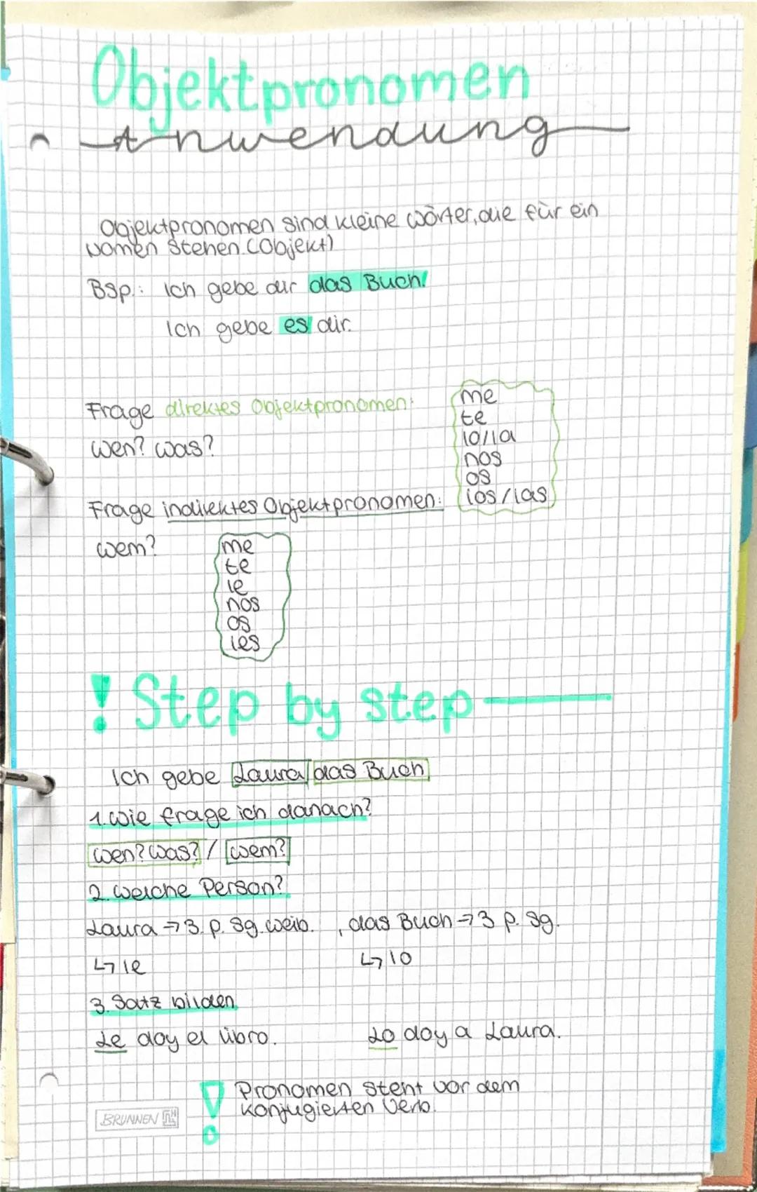 # Objektpronomen

direktes Objekt pronomen

| Subjekt pronomen | direktes objektpronomen |
|---|---|
| ५० | me mich |
| ta | te dich |
| elv