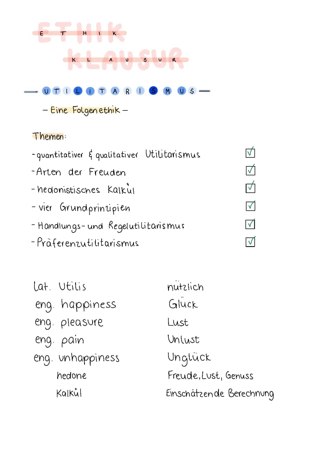Utilitarismus 
