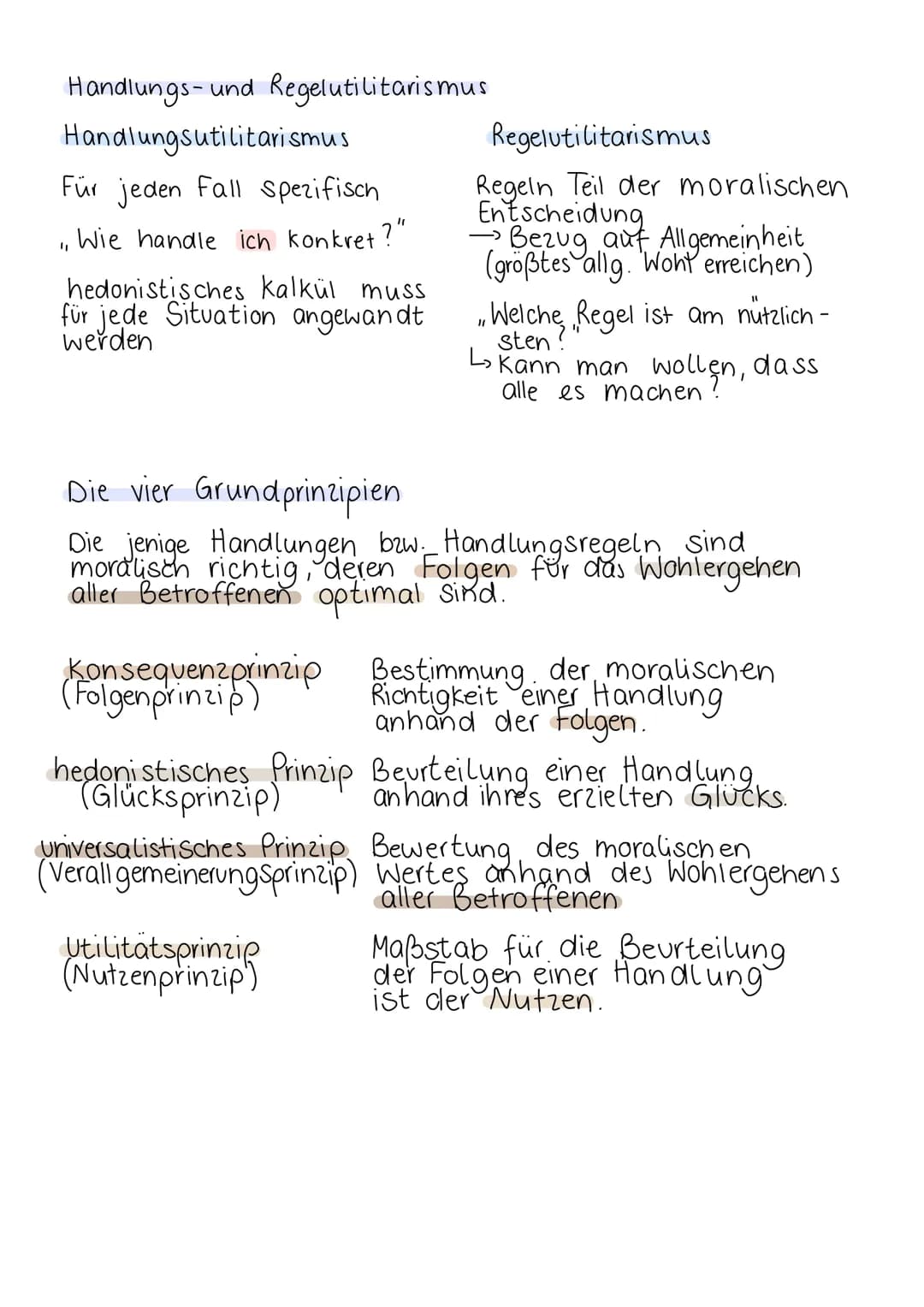 ETHIK
KLAUGUR
UTI
T
- Eine Folgen ethik -
B
hedone
Kalkül
Themen:
-quantitativer
-Arten der Freuden
- hedonistisches Kalkül
- vier Grundprin