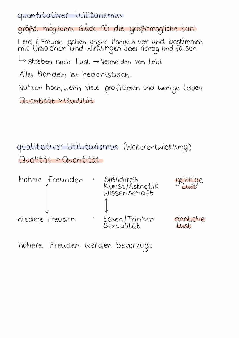 ETHIK
KLAUGUR
UTI
T
- Eine Folgen ethik -
B
hedone
Kalkül
Themen:
-quantitativer
-Arten der Freuden
- hedonistisches Kalkül
- vier Grundprin