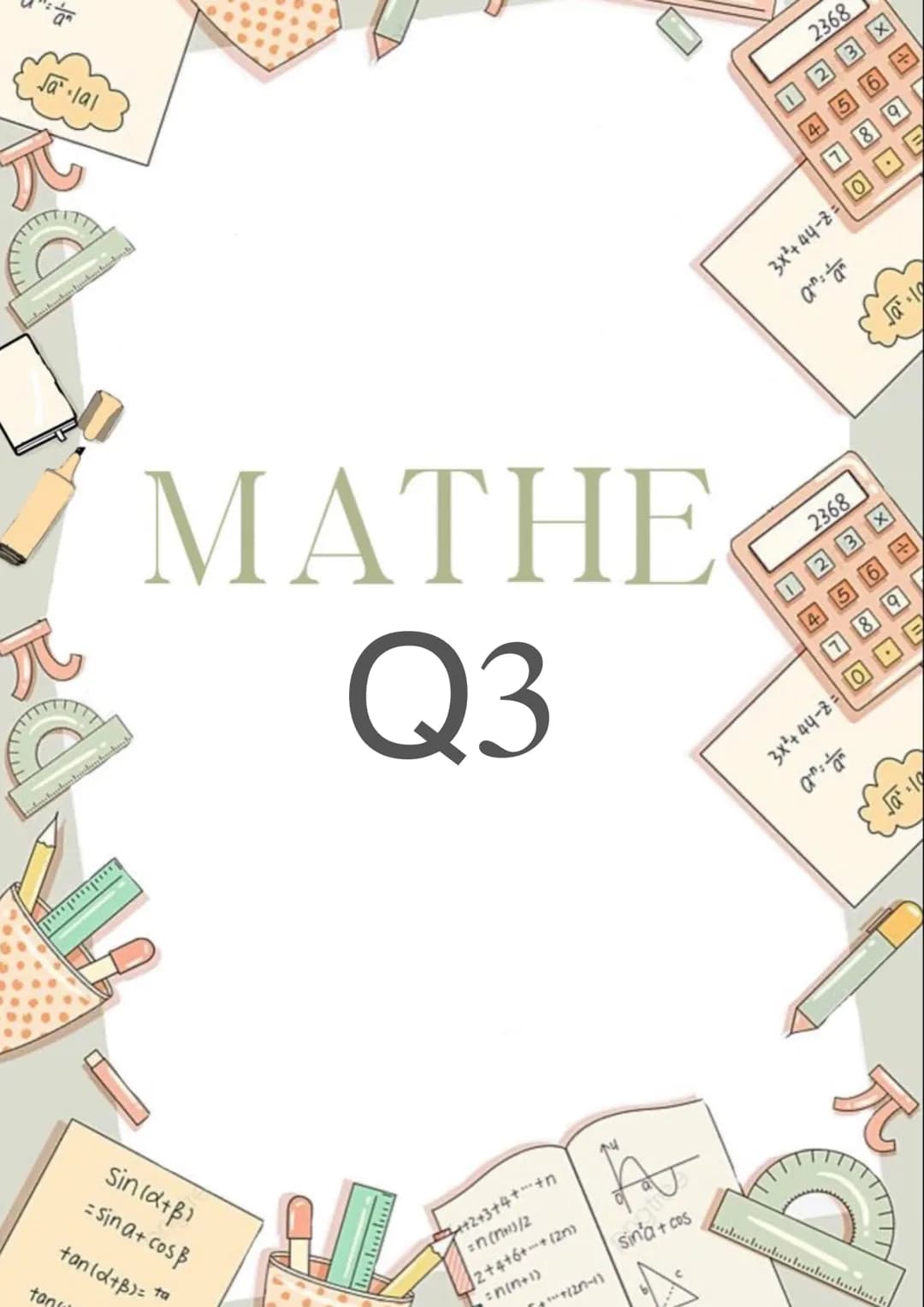 Jalal
MATHE
Q3
interne harekans beschehokk
tanc
Sin (d+¹
= sina+ cos
tan(d+p)=1
ta
L
3++2+3+4+~+n
=n(n+¹)/2
2+4+6+-+(2n)
=n(n+1)
A
sin'a + c