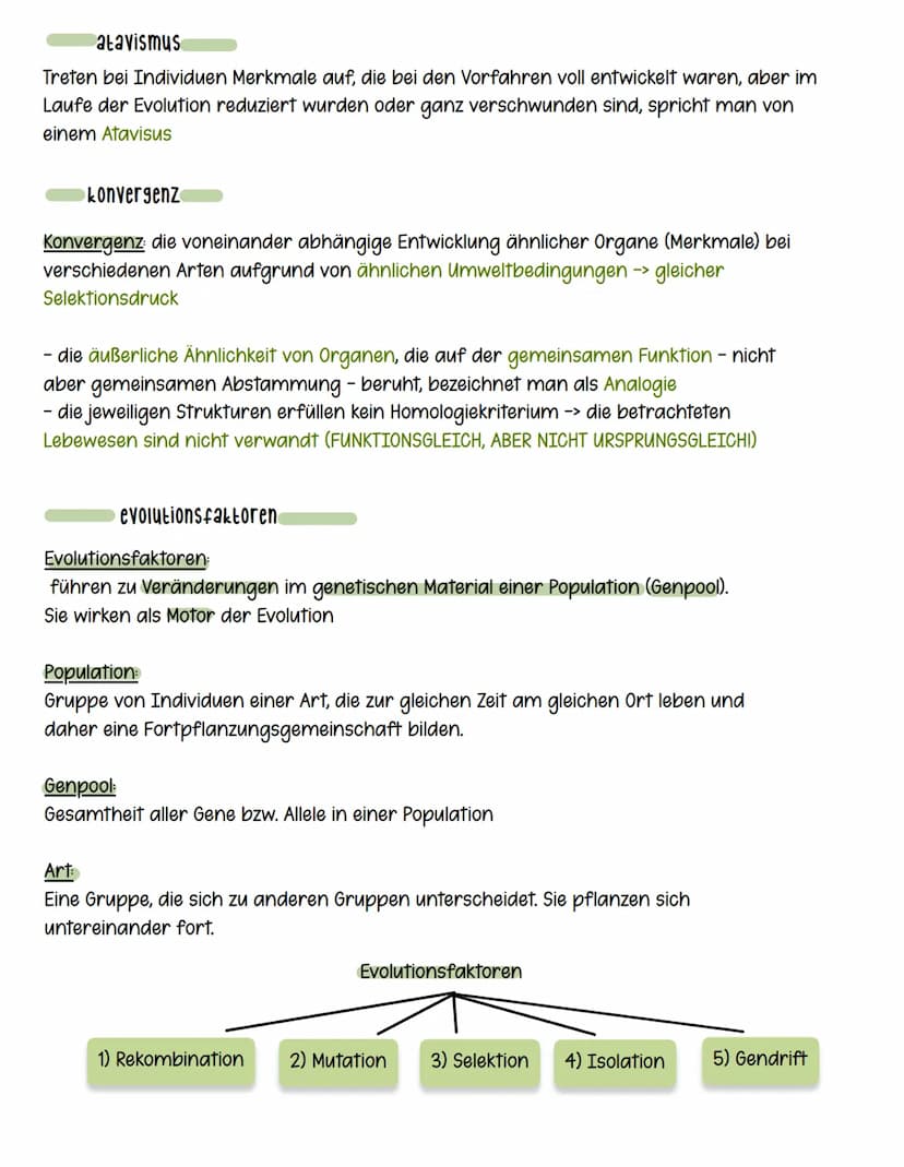 1/21 Inshelt lamarck und darwin
bio klausur
darwin
- Passive Anpassung durch Selektion
- alle Arten haben mehr Nachkommen als für
die Erhalt