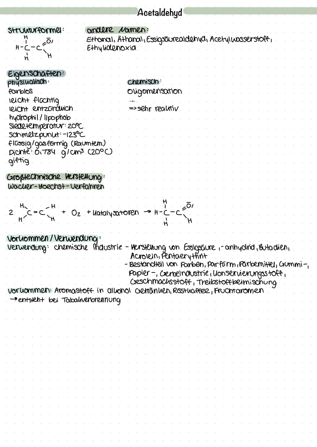 hydrophil + lipophob.
Umso größer umso uleiner
der Alhylrest der Aluylrest
hydrophob lipophil
Nachweisreautionen:
Fehling-Probe.
Silberspleg