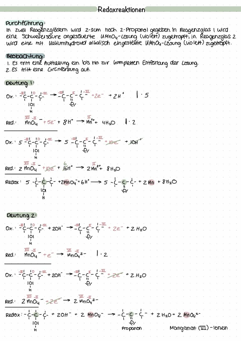hydrophil + lipophob.
Umso größer umso uleiner
der Alhylrest der Aluylrest
hydrophob lipophil
Nachweisreautionen:
Fehling-Probe.
Silberspleg